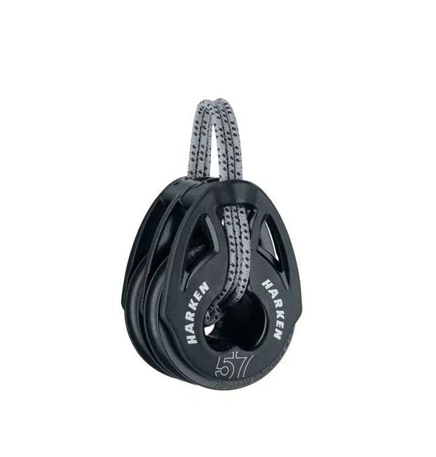 Harken 57mm Carbo T2 Block, 2-scheibig